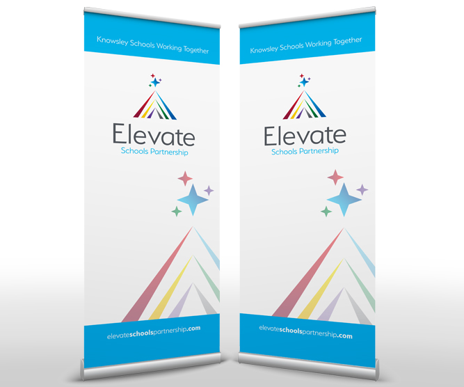 Elevate schools partnership banners