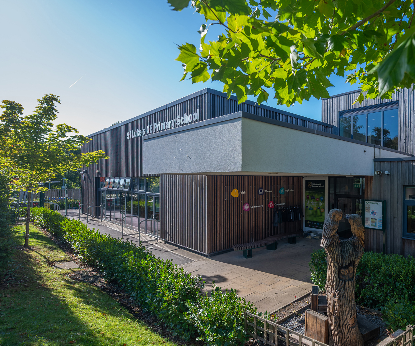 St lukes primary school photography - picture of school building