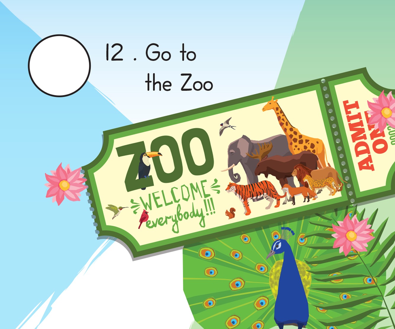 School booklet design - 100 Things to Do Before You Leave Primary School