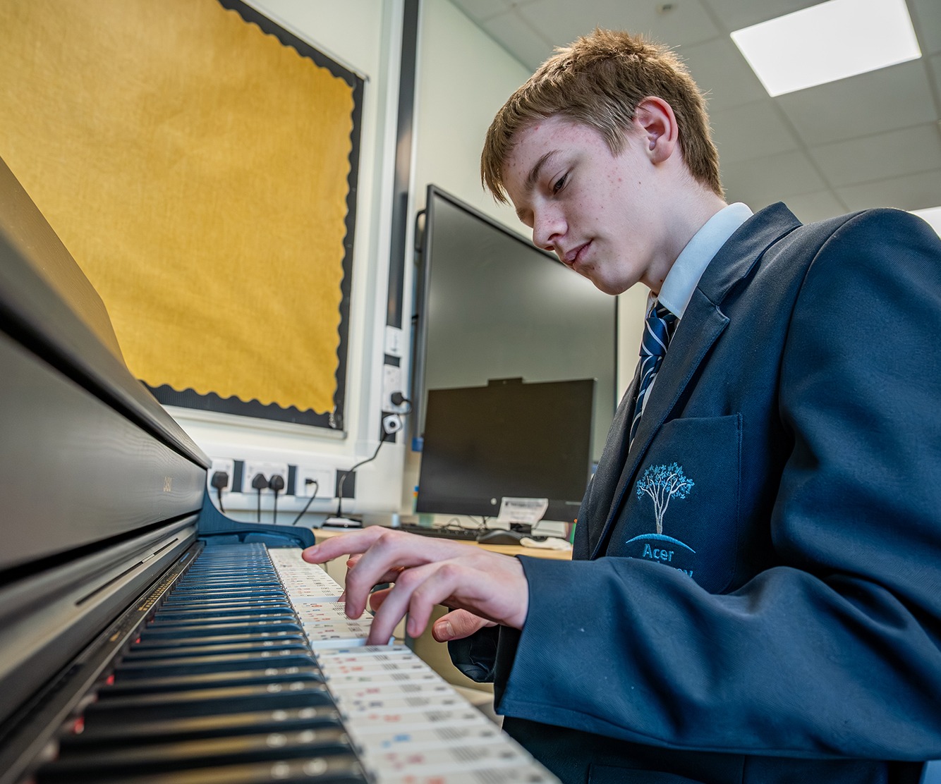 School photography shoot for Acer Academy